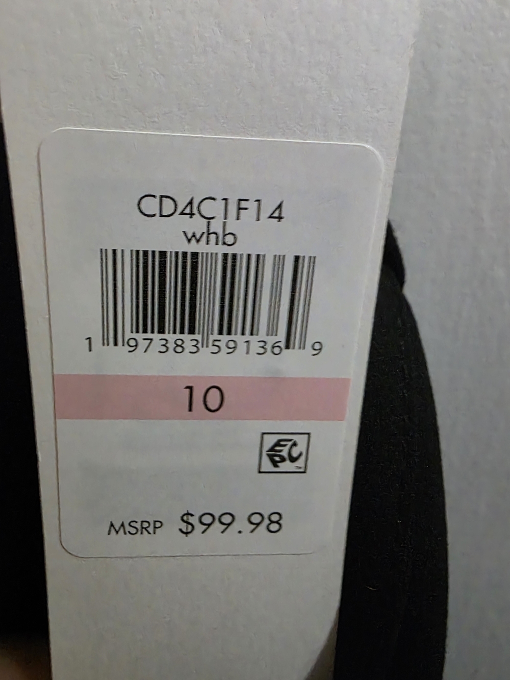 NWT Calvin Klein Black White Colorblock Midi Dress Belted Size 10 - Picture 5 of 11